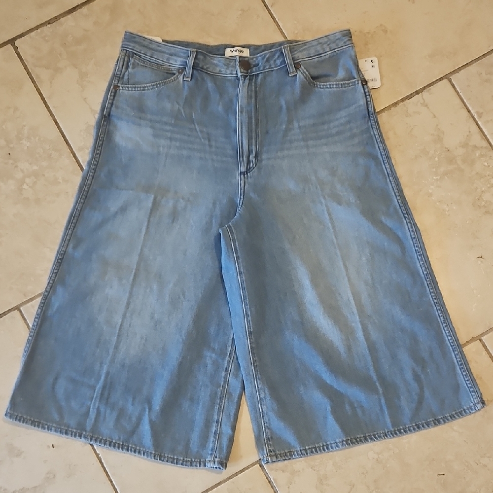 Wrangler Blue Denim Culottes